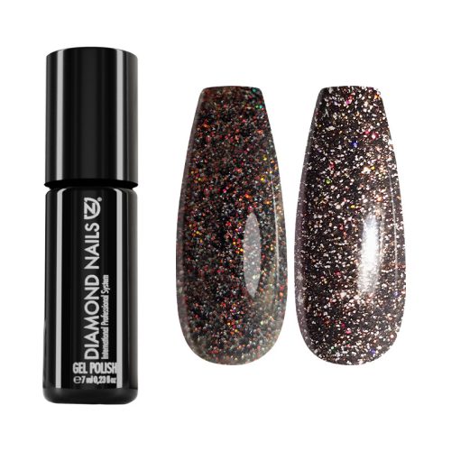 GPMAGIC09 Reflective, Black Glitter Magic 7ml