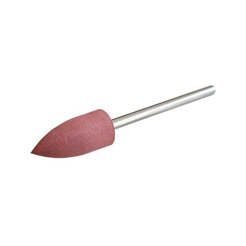 Silicone Nail Drill Bit -  light pink (pointed)