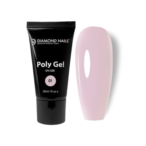 Poly gel 01 - Milky Pink 30ml