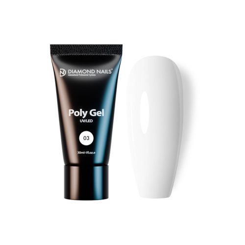 PolyGel 03 - Milky White 30ml- Hema and TPO free