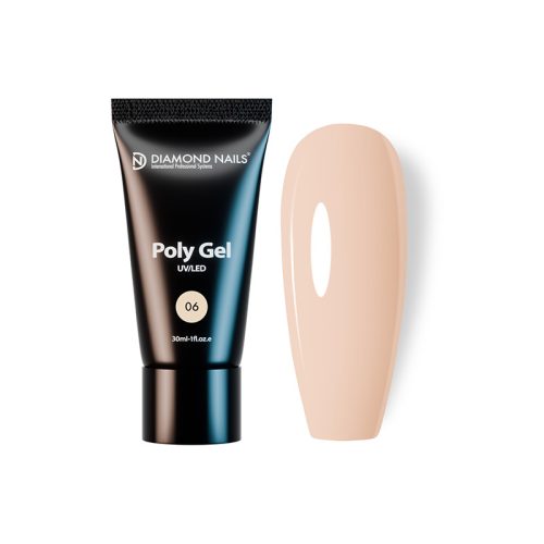 PolyGel 06 - Light Nude 30ml - Hema and TPO free