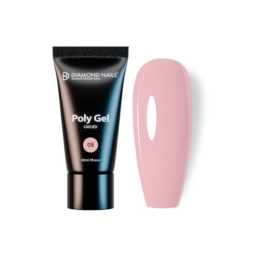 PolyGel 08 - Honey Peach - 30ml - Hema and TPO free