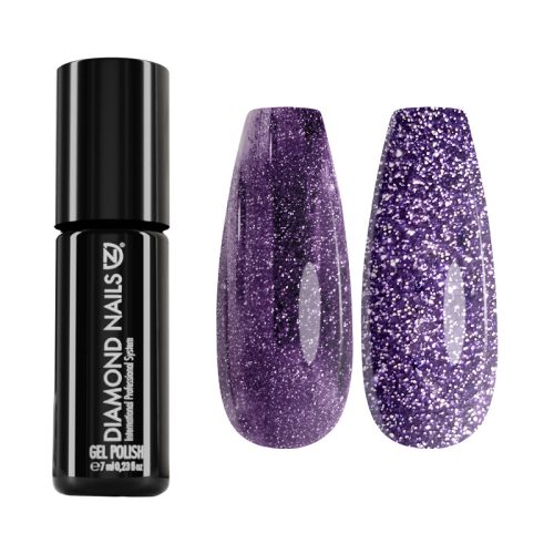 GPMAGIC16 Reflective Dark Purple Glitter Magic Gel Polish – 7ml