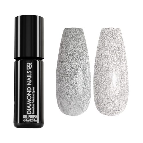 GPMAGIC17 Reflective White-Silver Glitter Magic Gel Polish – 7ml