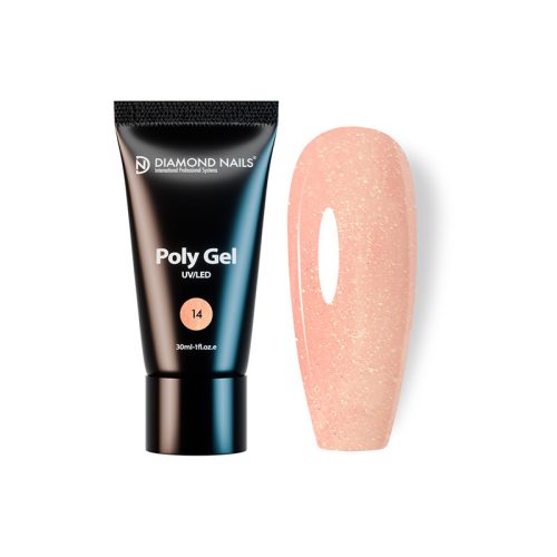 PolyGel 14 - Peach Shine - 30ml - HEMA and TPO Free